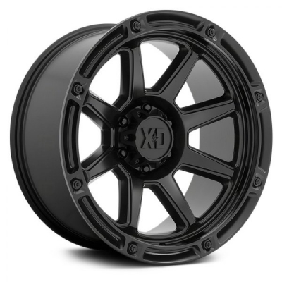 XD Series By KMC Wheels XD863 TITAN SATIN BLACK